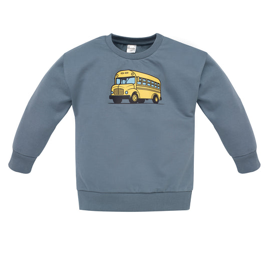 Jogging Peysa - Fun Time Blue Bus
