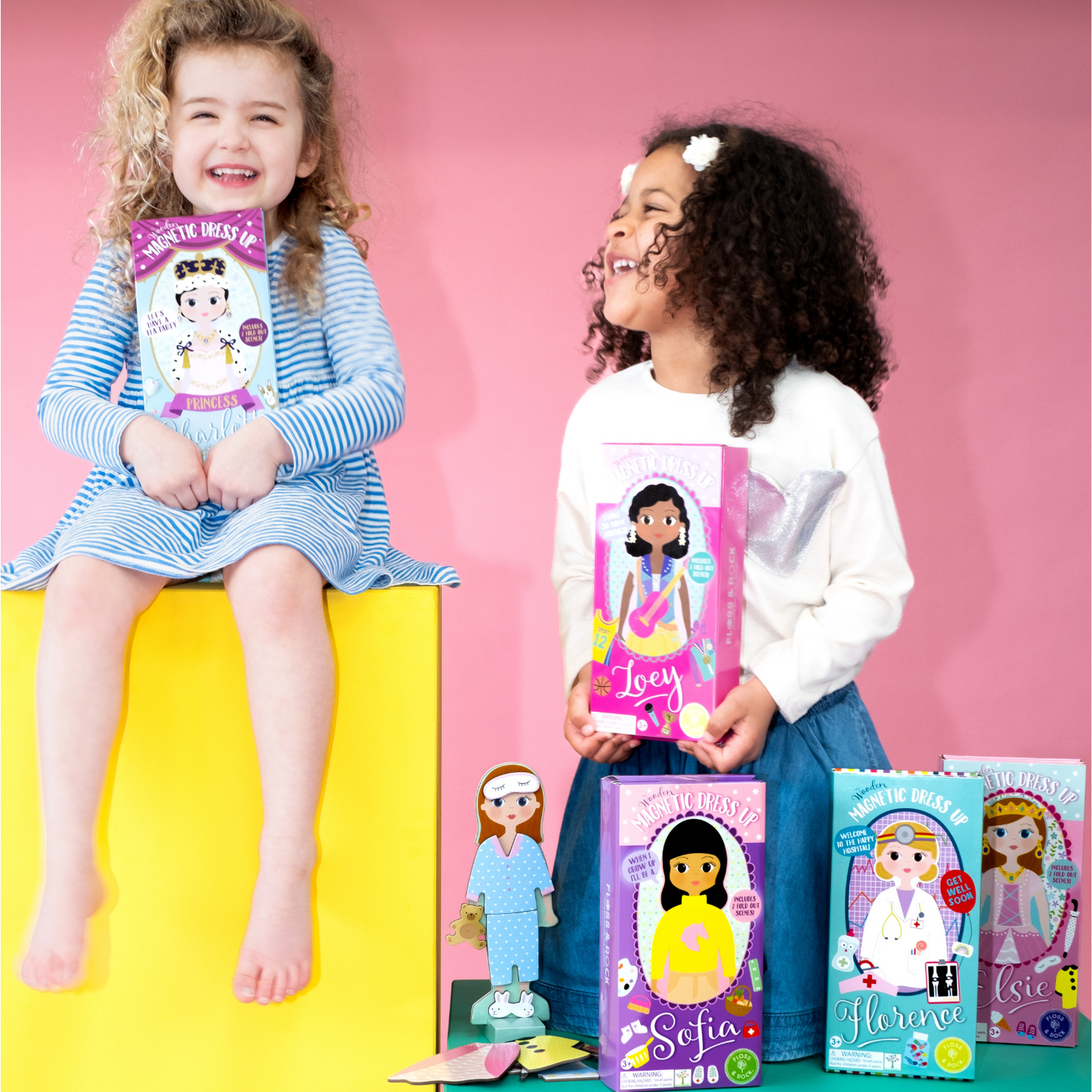 Seglar - Magnetic Dress Up Doll - Sofia