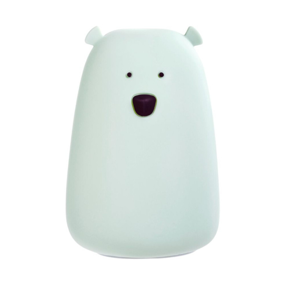 Mjúkur Sílikon Lampi - Bear Green Sage