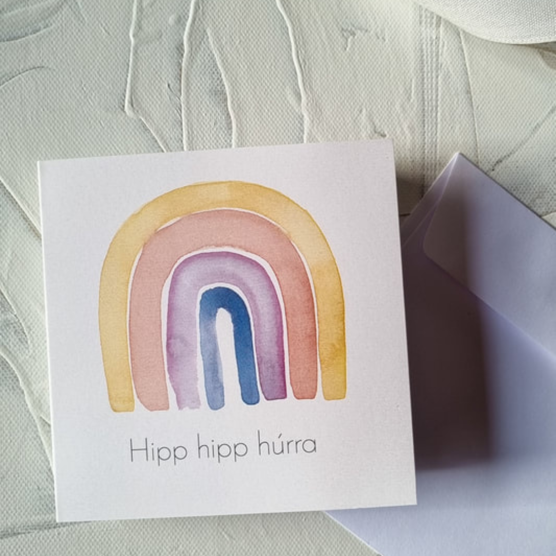 Tækifæriskort - Watercolor by Ruth