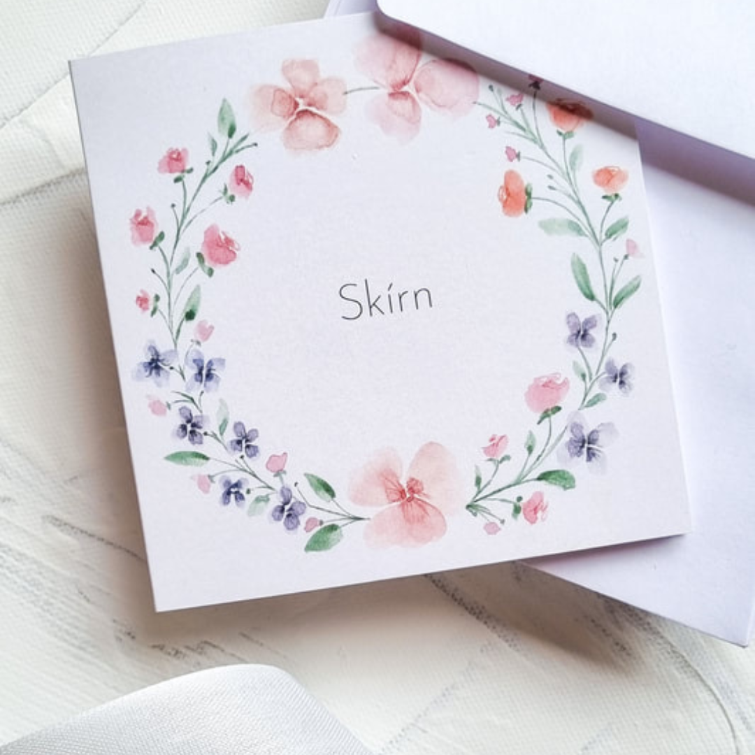 Tækifæriskort - Watercolor by Ruth