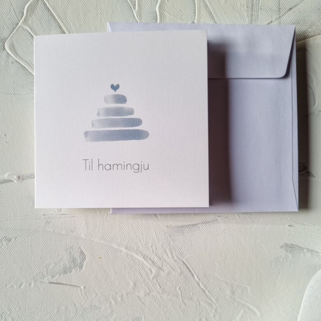 Tækifæriskort - Watercolor by Ruth