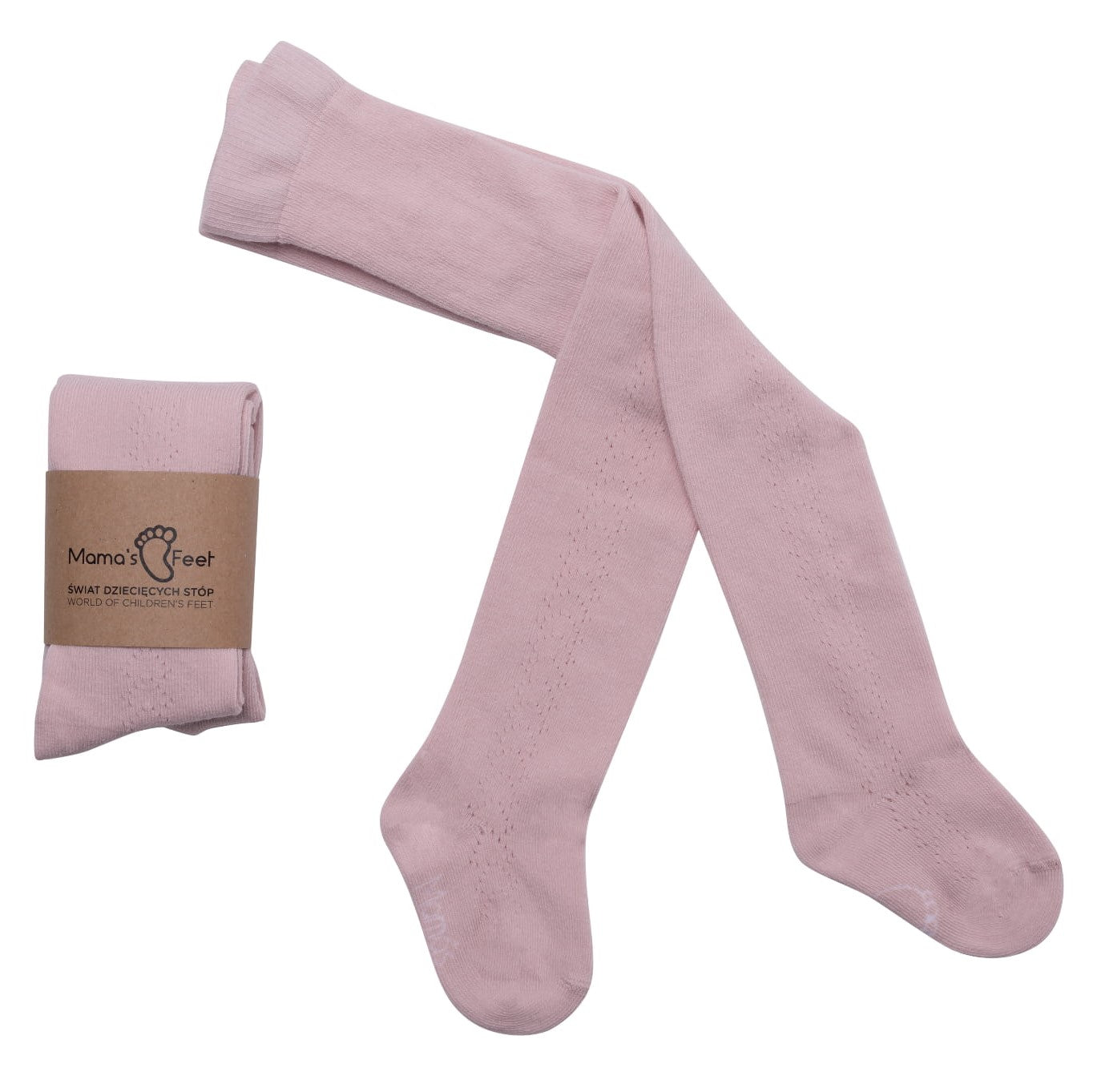 Sokkabuxur með gatamynstri - Pink