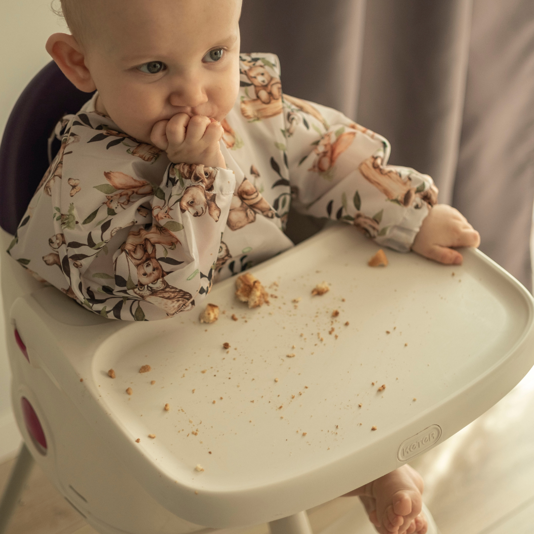 Matarsmekkur með ermum - Peonies