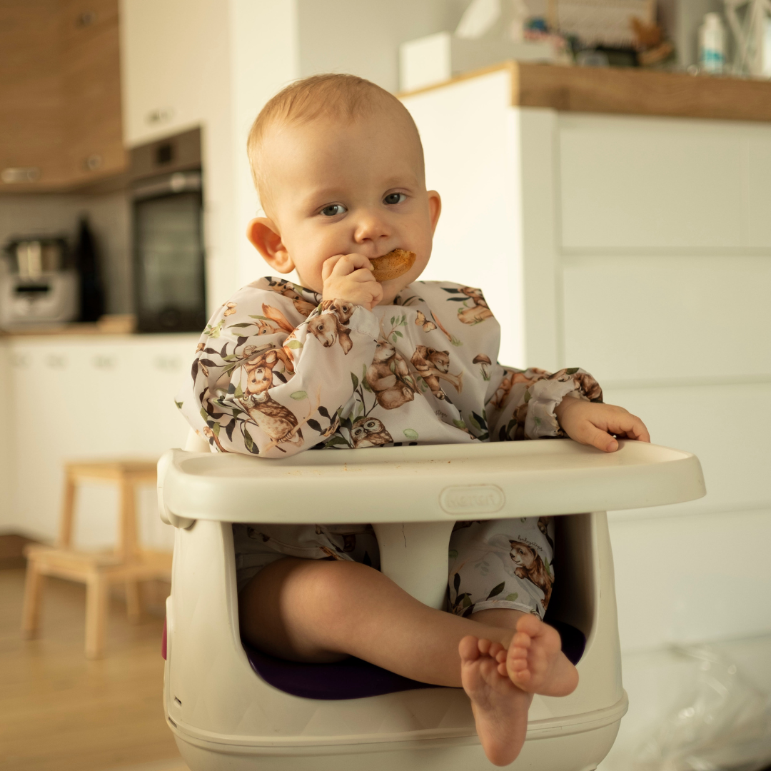 Matarsmekkur með ermum - Peonies