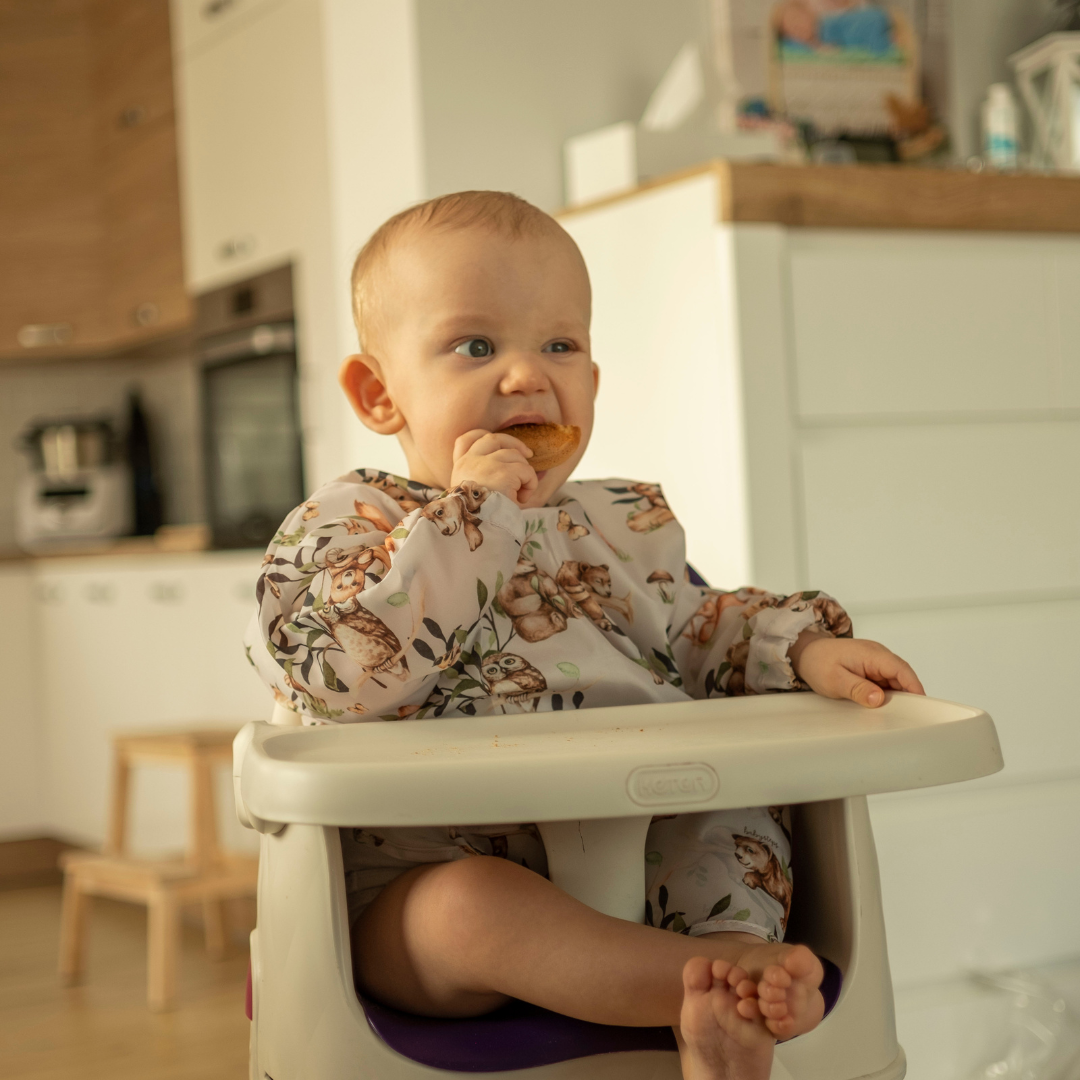 Matarsmekkur með ermum - Peonies