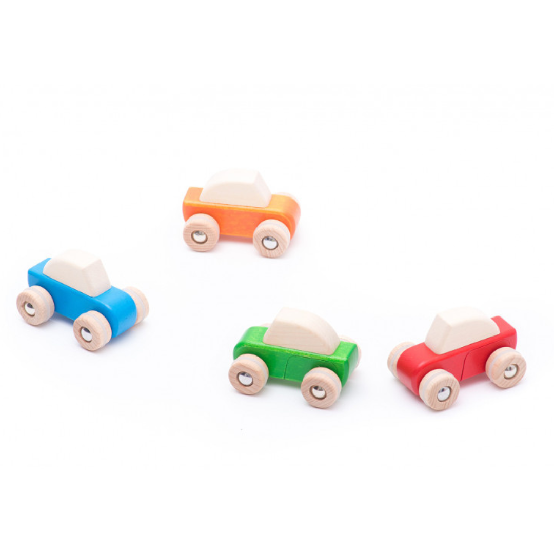 Red Pullback Speed Car - Bíll