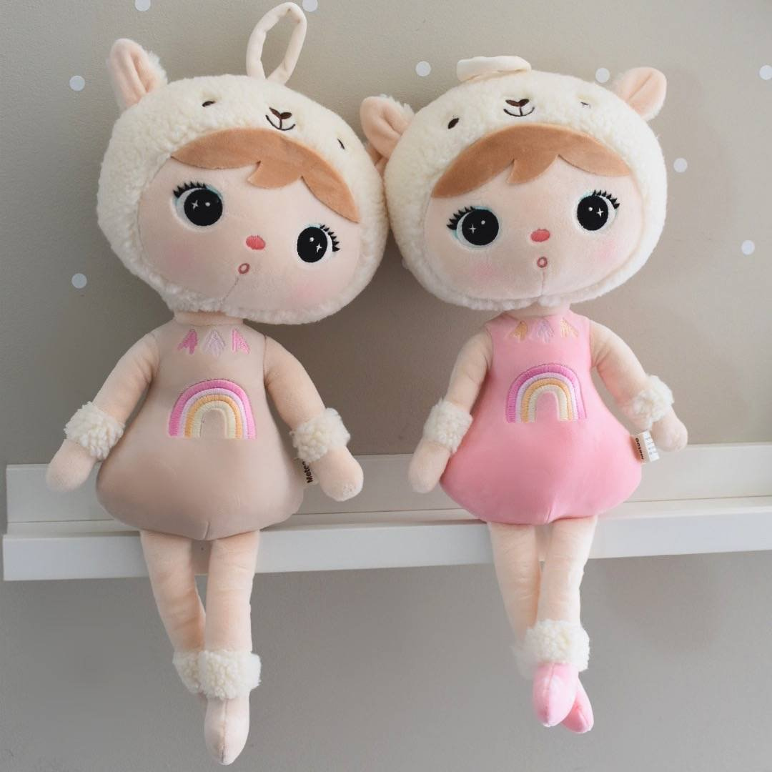 MeToo Dúkka Lama Pink 50cm