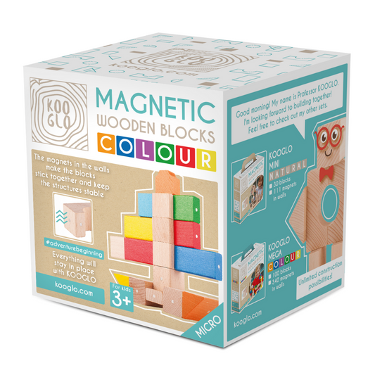 Kooglo Magnetic Trékubbar Micro Ship