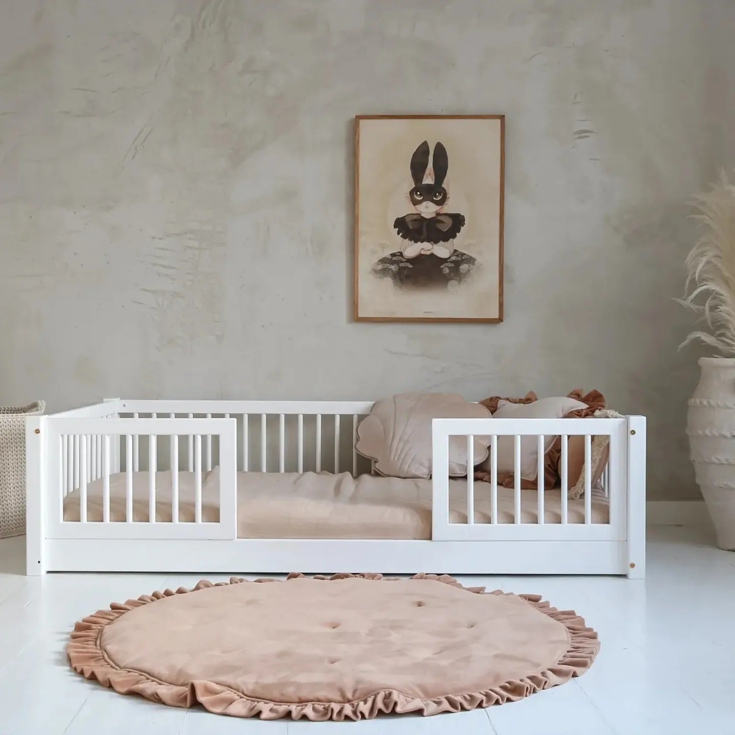 Barnarúm Basic Alto White