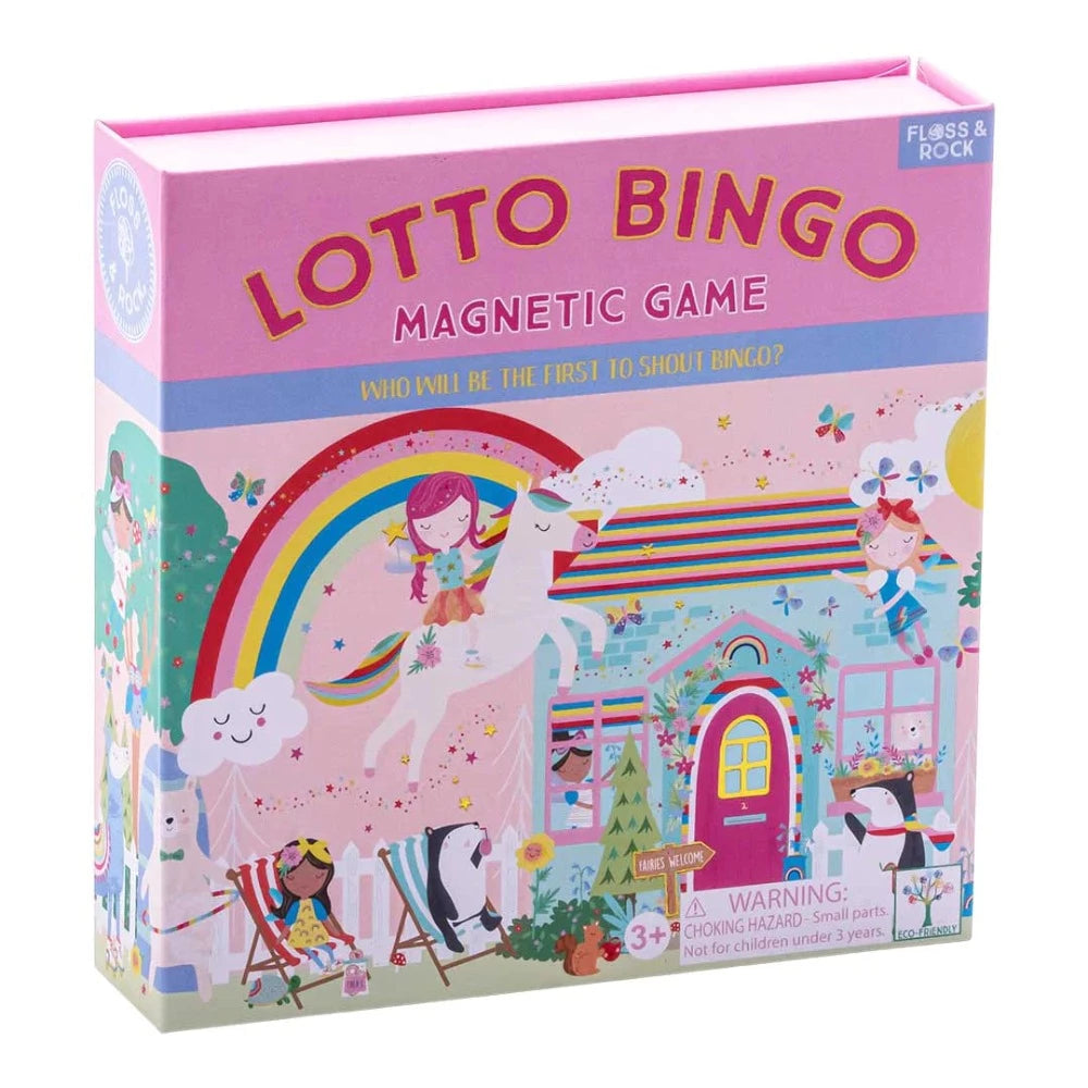 Magnetic Lotto Bingo Spil - Rainbow Fairy