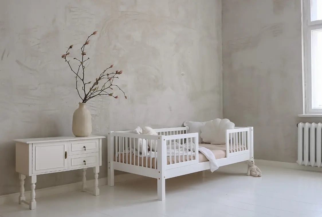 Barnarúm Basic Alto White