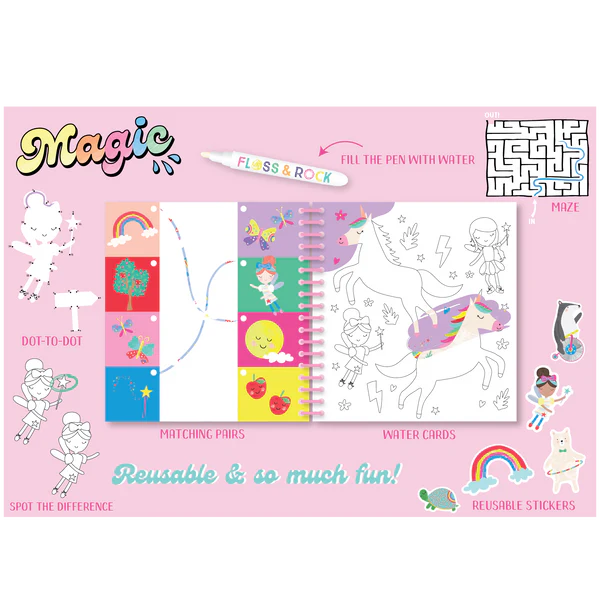 Magic Multi Play with Water Pen - Rainbow Fairy