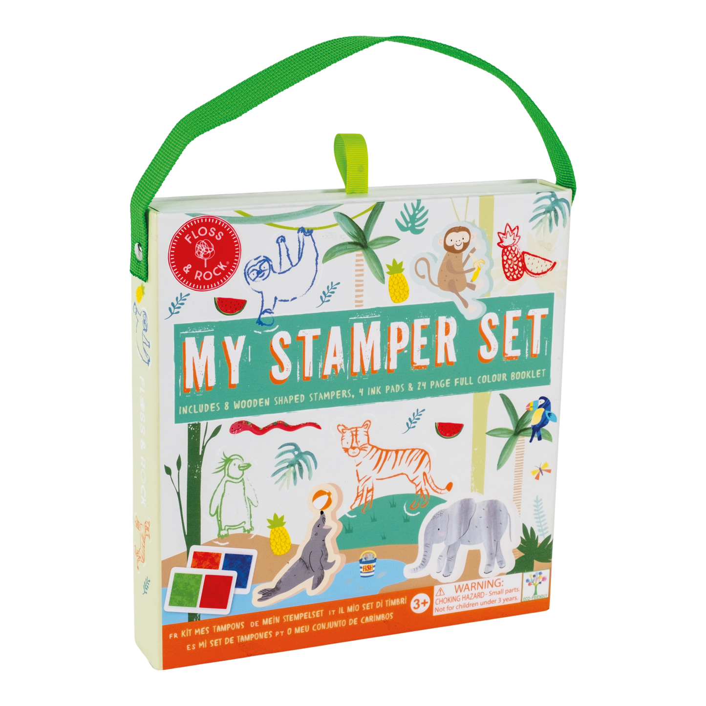 My Wooden Stamper Set - Jungle