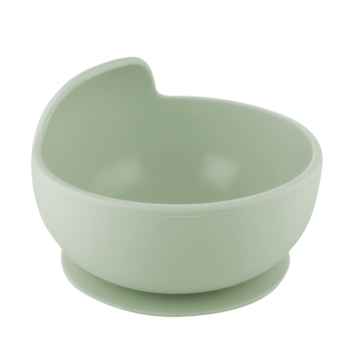 Sílikon Skál - Suction Bowl 330ml - Green