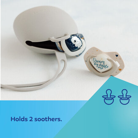 Sílikon Snuddubox - Gray