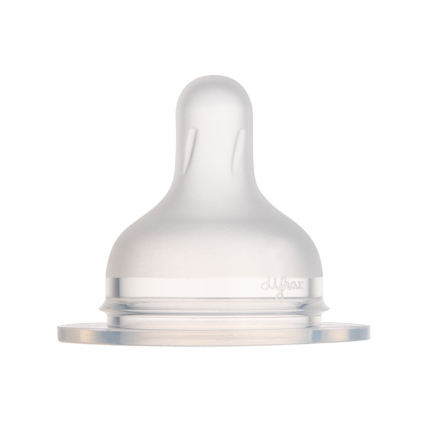 Pelatúttur - Silicone Teat for Difrax S-Shape Bottle L (medium flow) - 2 pcs