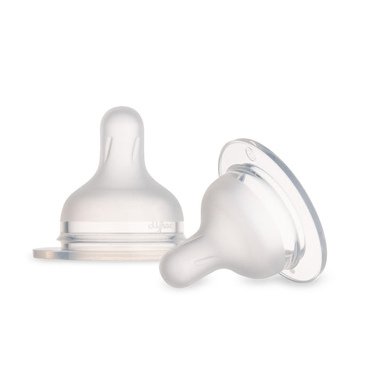 Pelatúttur - Silicone Teat for Difrax S-Shape Bottle L (medium flow) - 2 pcs