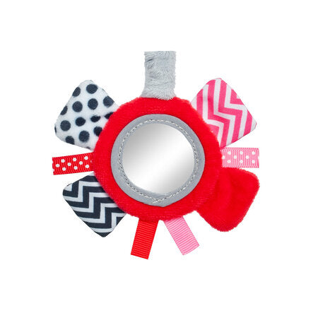 Leikfang á kerrur/bílstóla - Interactive Spiral ZIGZAG Red