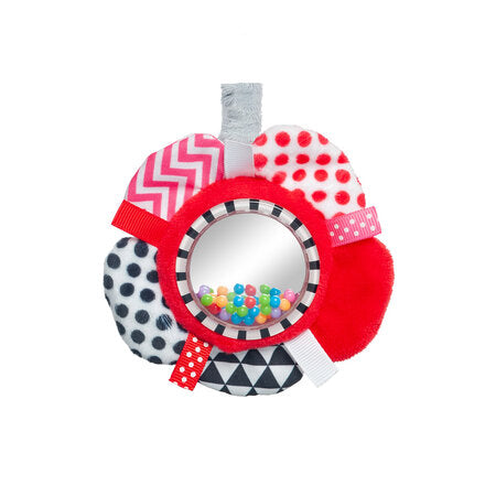 Leikfang á kerrur/bílstóla - Interactive Spiral ZIGZAG Red