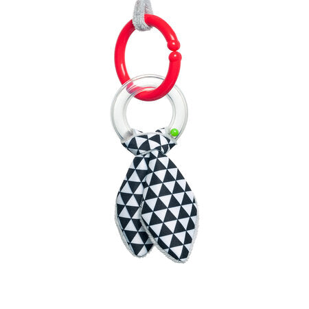 Leikfang á kerrur/bílstóla - Interactive Spiral ZIGZAG Red