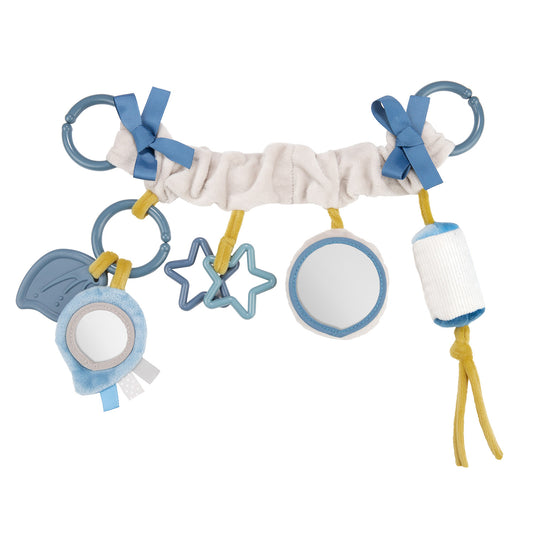 Leikfang á kerrur/bílstóla - Pastel Friends Blue