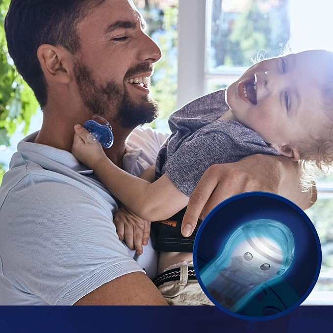 LOVI Dynamic Sílikon Snuð - Stardust Violet 2 í boxi