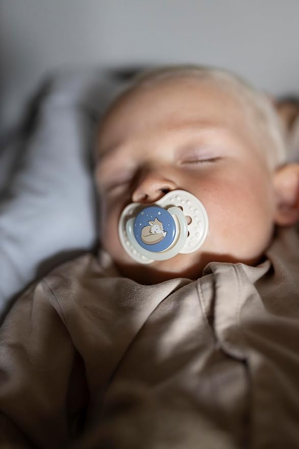 LOVI Dynamic Sílikon Snuð - Night&Day Girl 2 í boxi