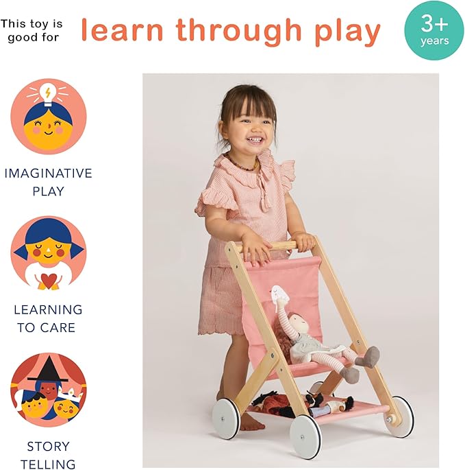Dúkkuvagn - Baby Doll Stroller