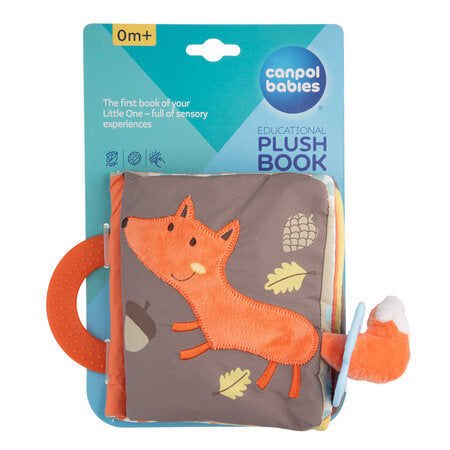 Mjúk Bók - Sensory Soft Book - Fox
