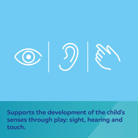 Mjúk Bók - Sensory Soft Book - Fox