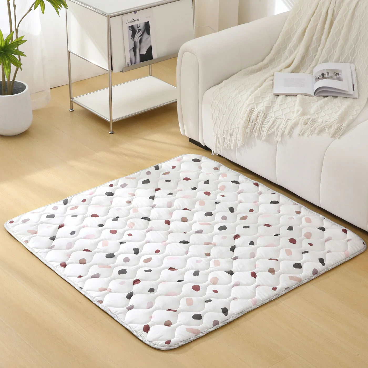 Quilted Leikmotta - Confetti 127/127cm - FORPÖNTUN