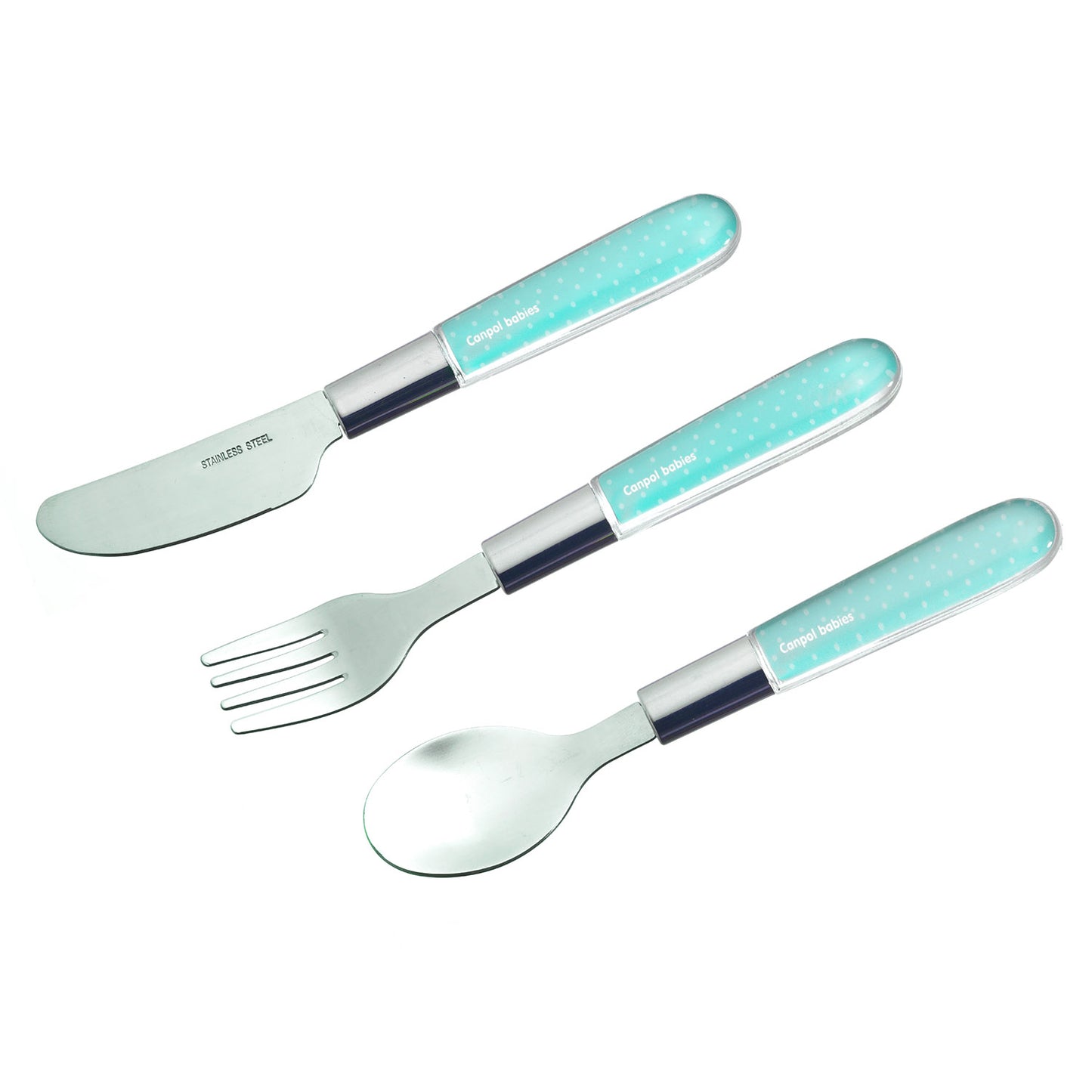 Hnífaparasett - 3 stk - Stainless Steel Green