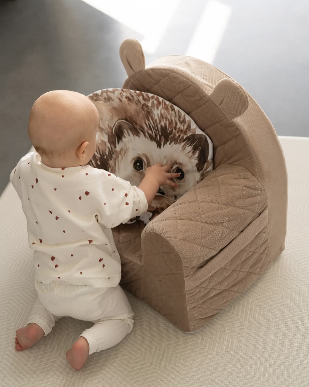 Velvet Stóll - Beige