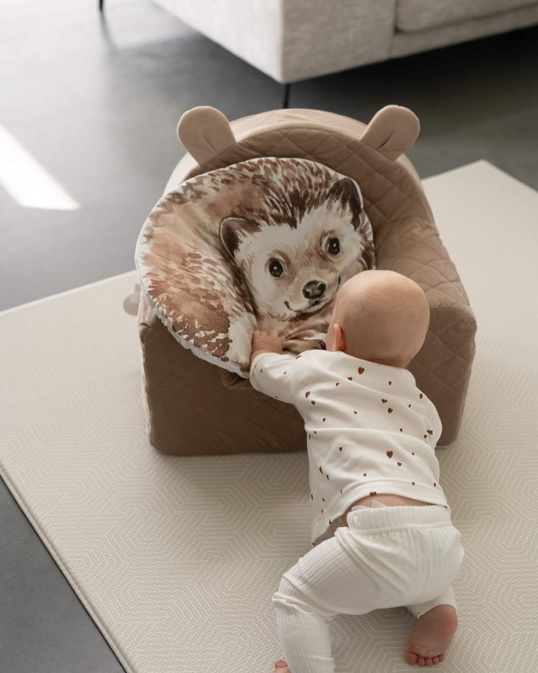 Velvet Stóll - Beige