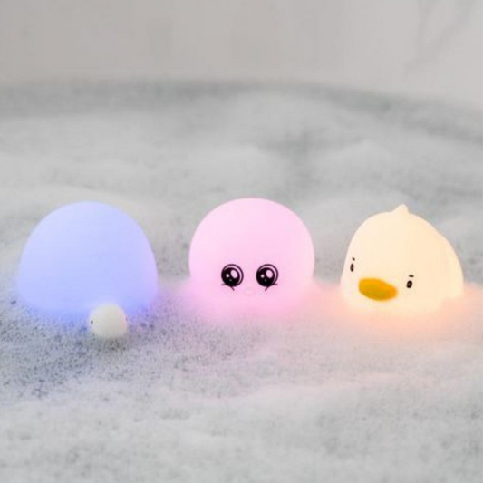 Waterproof Mini Ocean Silicone Lamps - 3 pcs