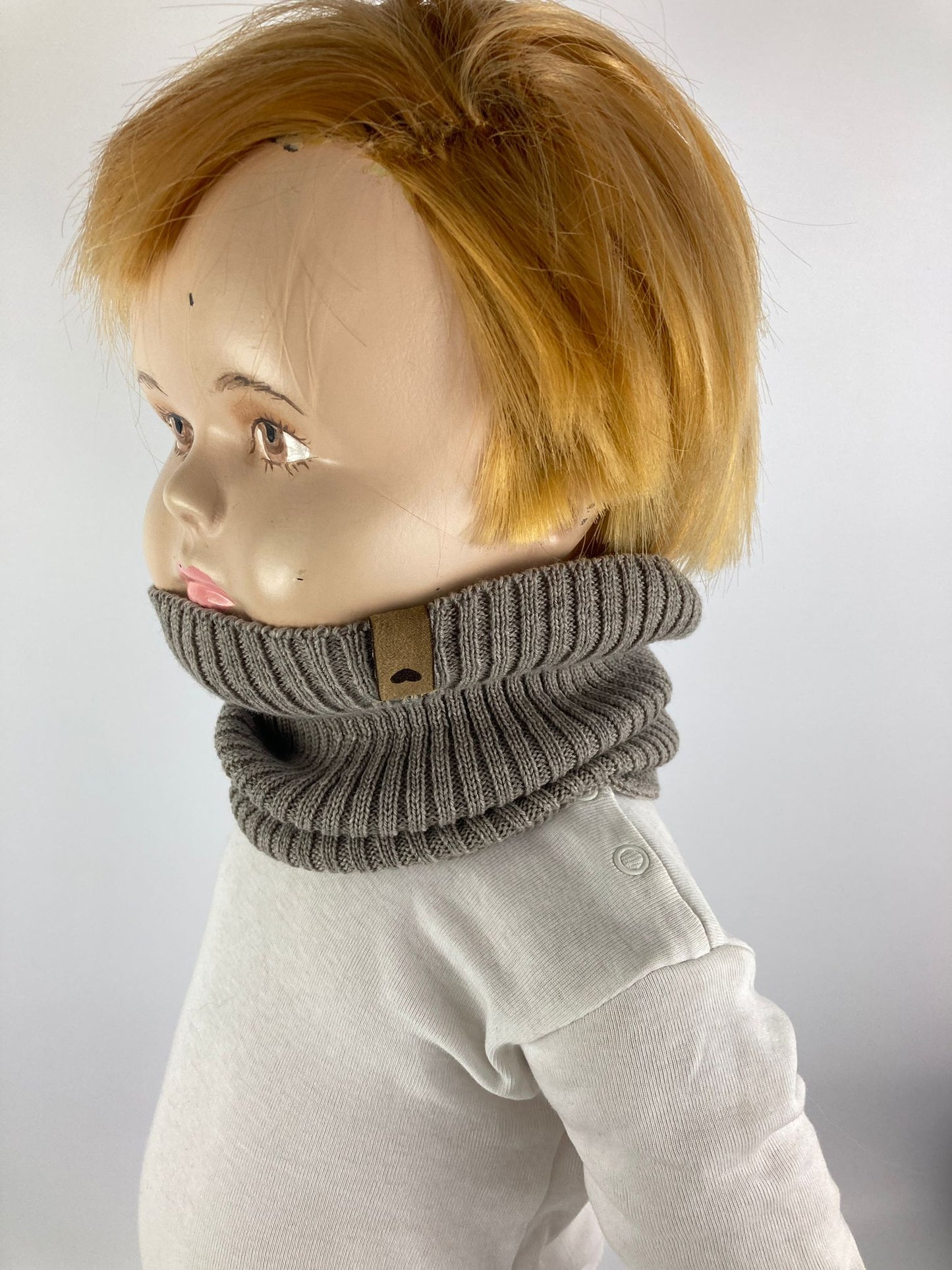 Ullar Hálskragi - Ribbed Light Green