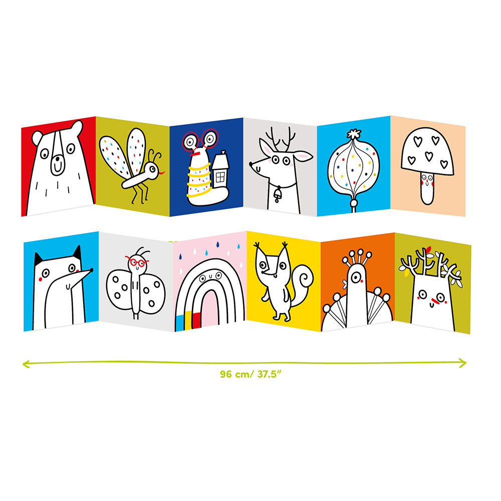 Looong Coloring Books - Ready to colour Forest 2+
