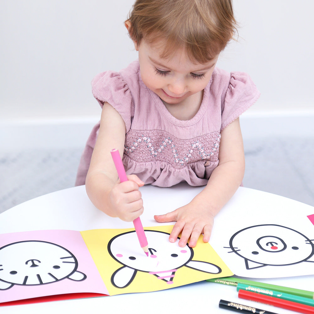 Looong Coloring Books - Animals 18m+