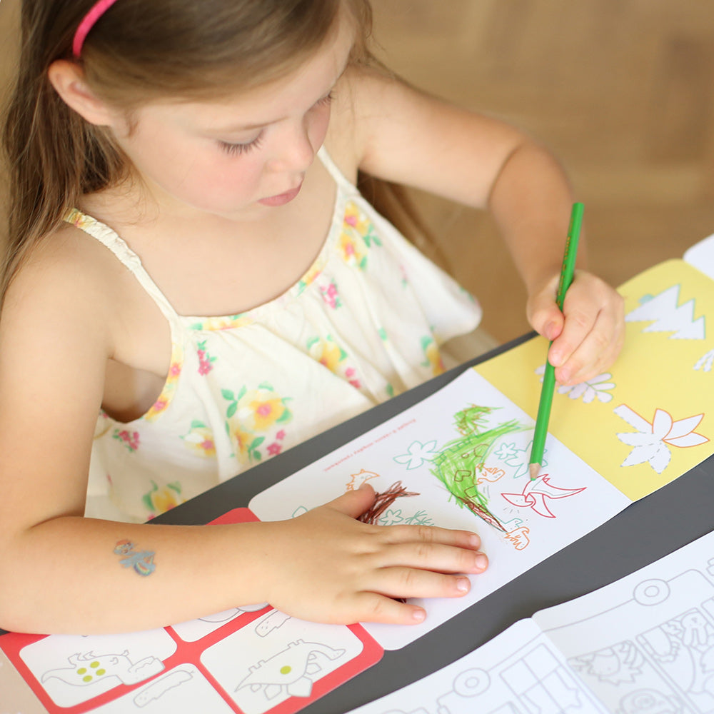 Looong Coloring Books - Dinosaurs 4+