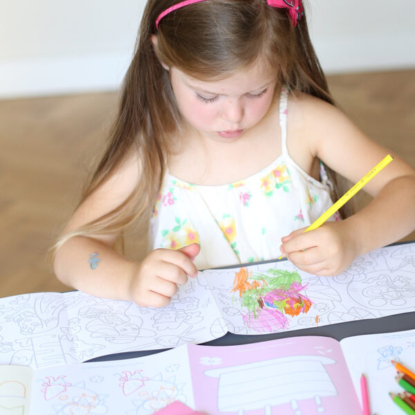 Looong Coloring Books - Faries 4+