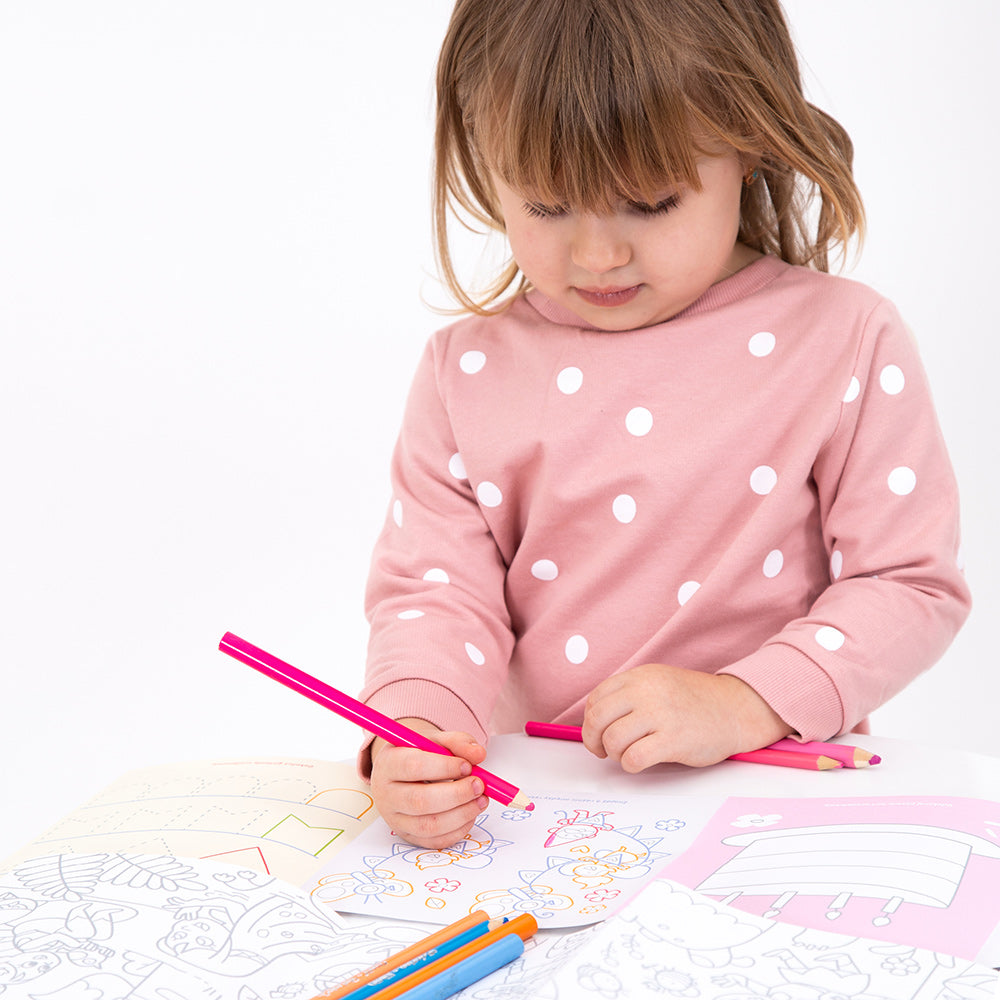 Looong Coloring Books - Faries 4+