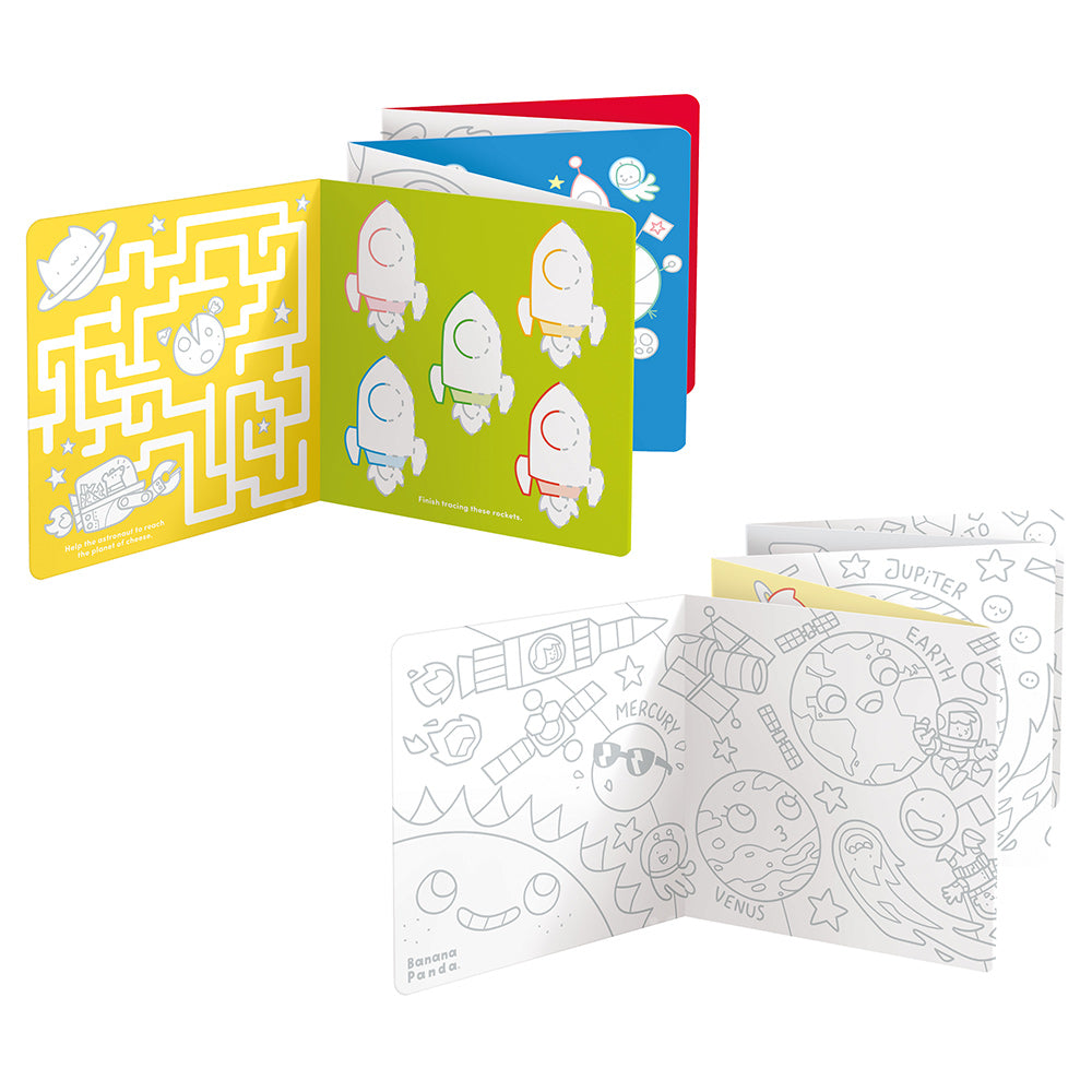 Looong Coloring Books - Space 4+