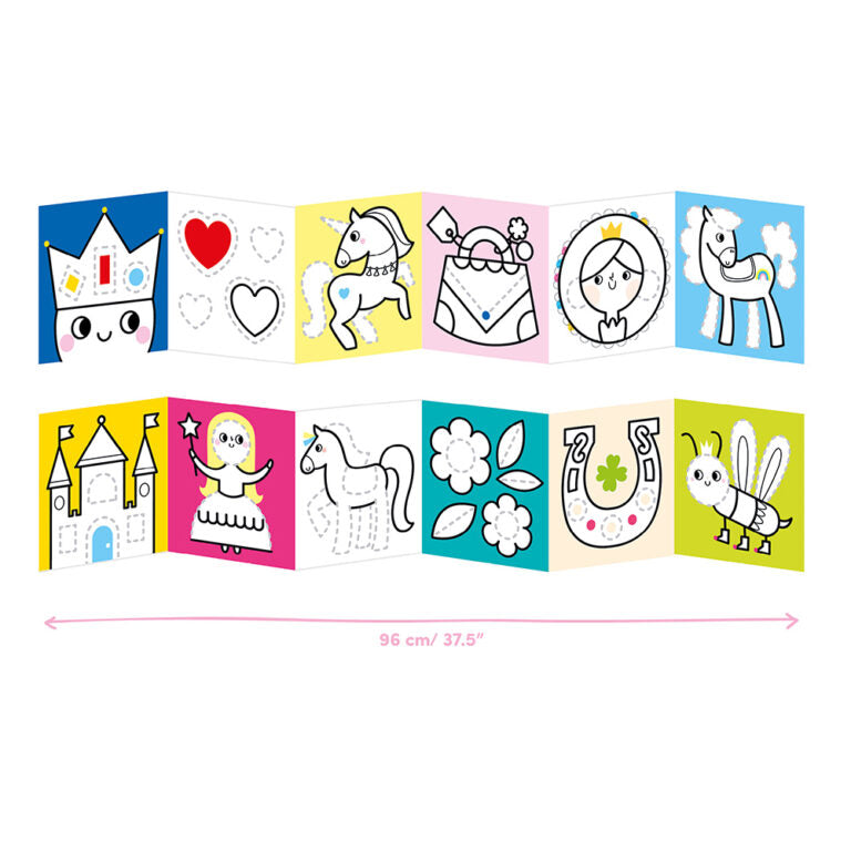 Looong Coloring Books - Wonderland 3+