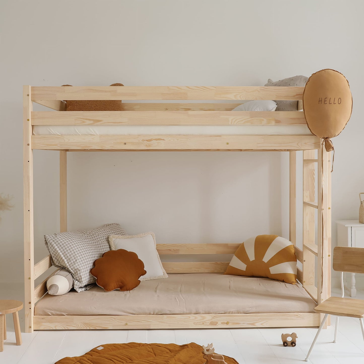 Basic Bunk Bed Natural