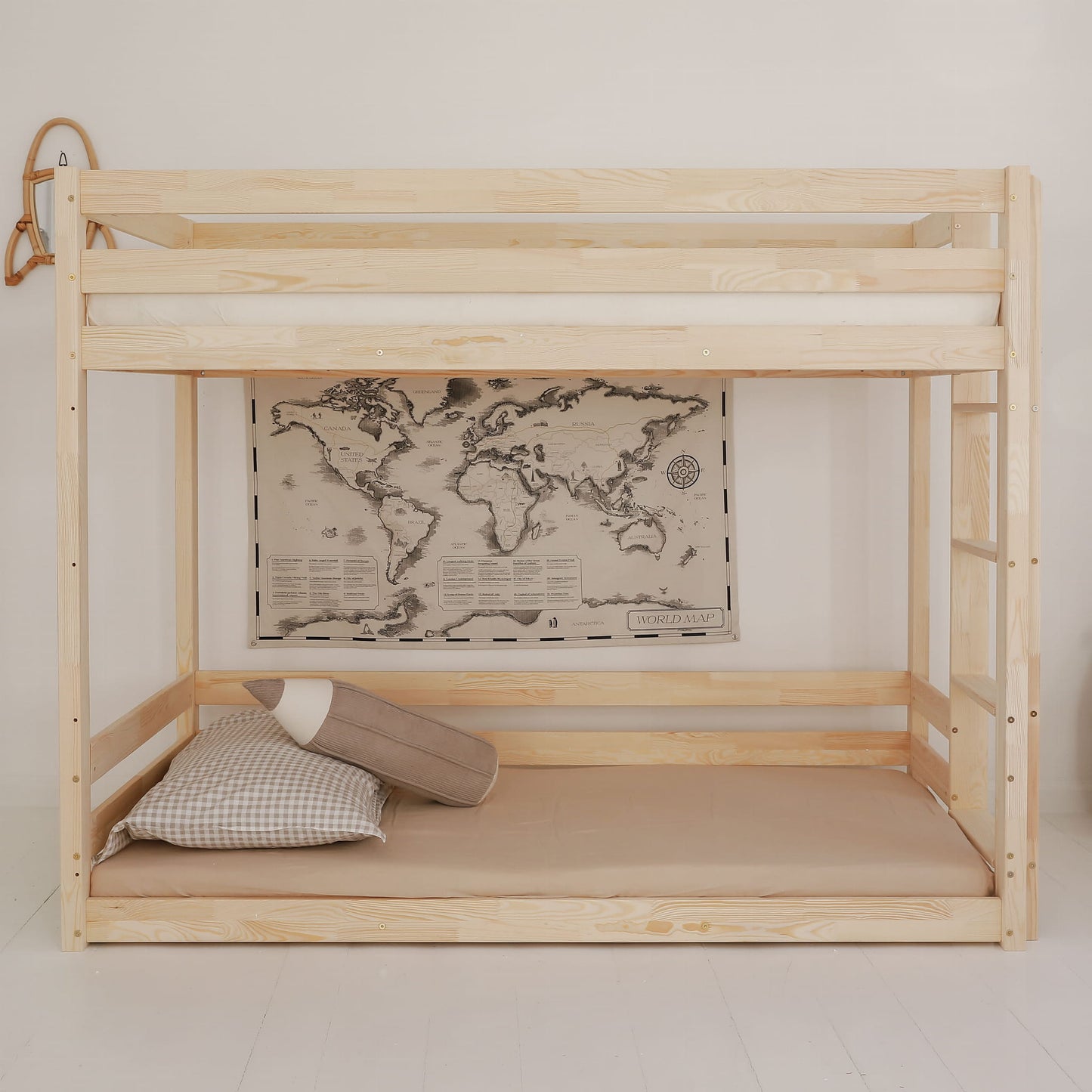 Basic Bunk Bed Natural