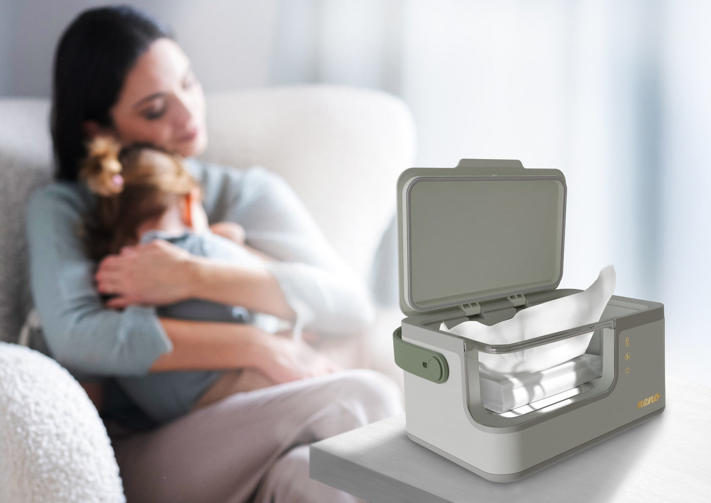 Blautþurrkubox með hita - Neno Abrazo