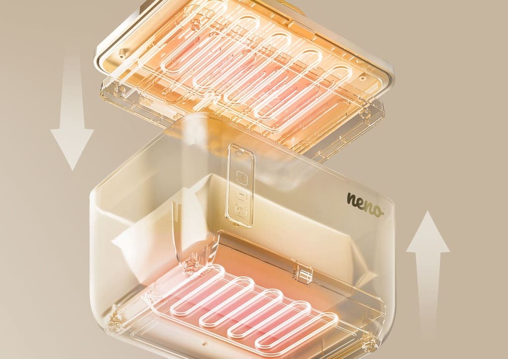 Blautþurrkubox með hita - Neno Calme