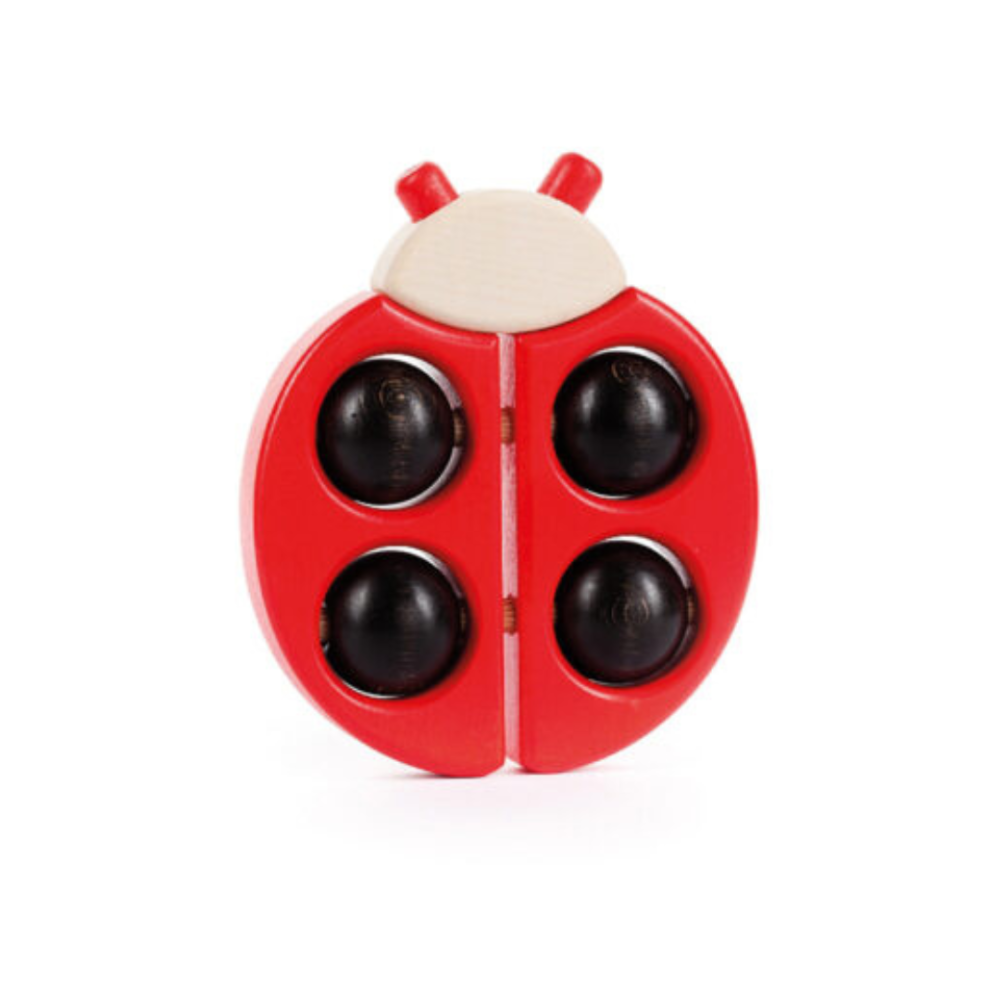 Viðarleikfang Ladybird - Red