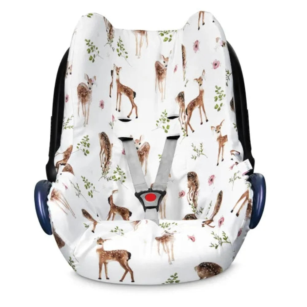 Bamboo Car Seat Cover - Fawns